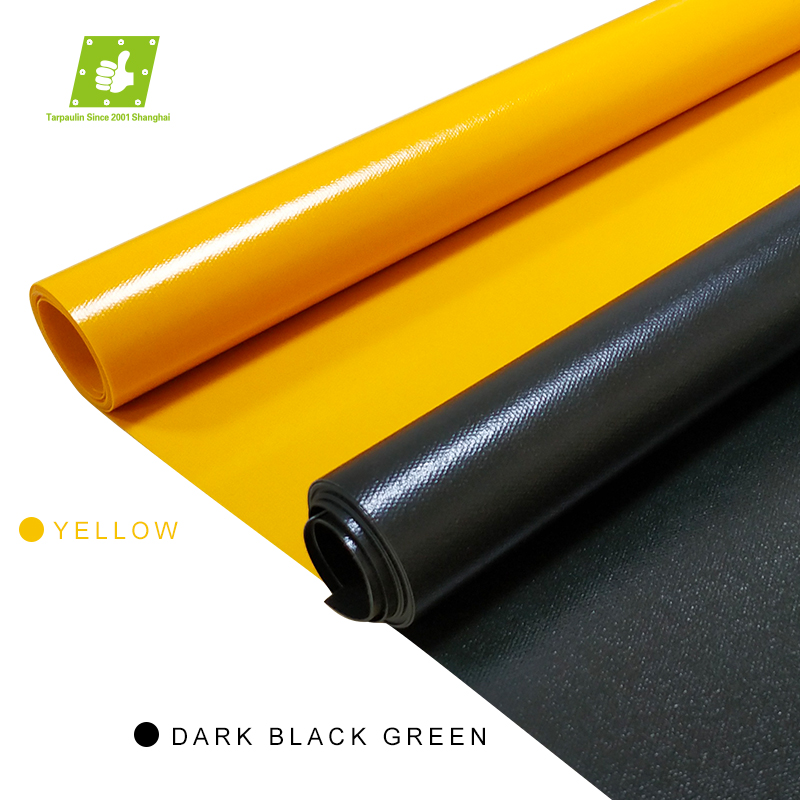 Lona de vinilo laminada y recubierta, impermeable, de servicio pesado, alta resistencia, de PVC, para cubiertas de camiones, remolques, sacos, láminas, uso exterior y aplicaciones industriales. 