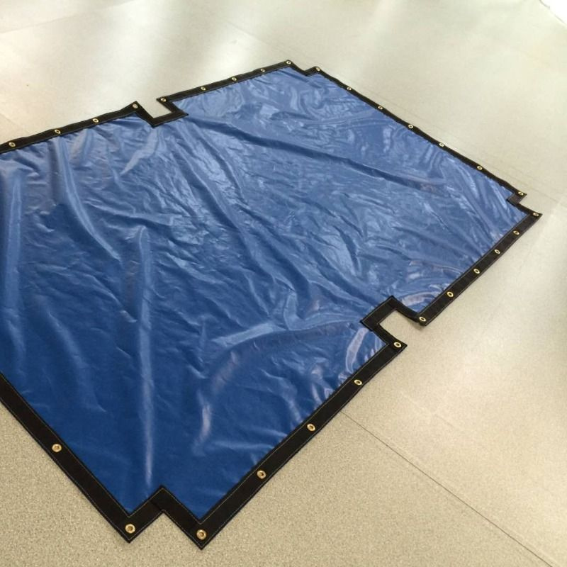 Lona de PVC impermeable para camiones y remolques, de servicio pesado, alta resistencia y duradera, disponible en 550 g, 600 g y 650 g. 